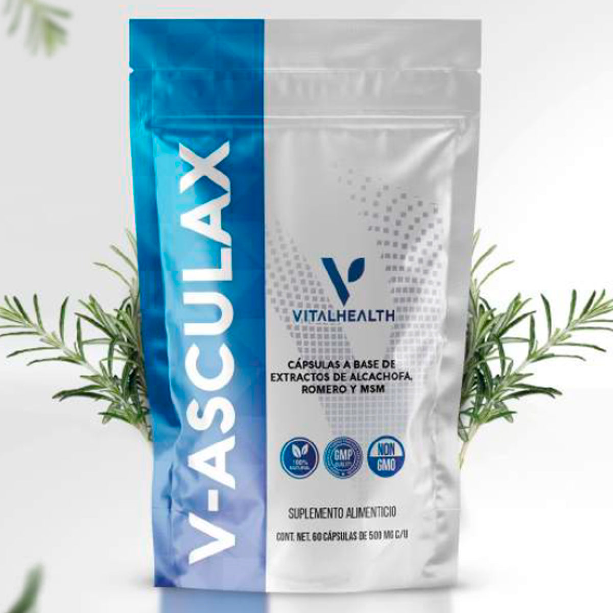 V-asculax® 60 Cápsulas Imagen secundaria del producto