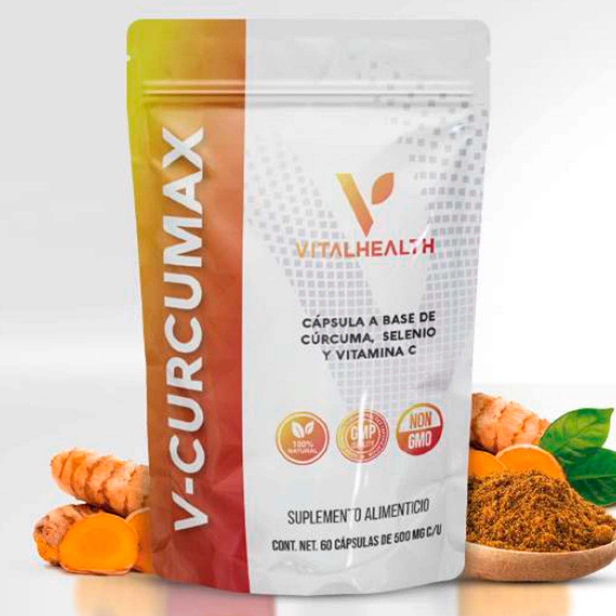 V-curcumax® 60 Cápsulas Imagen secundaria del producto